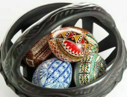 comprar Huevo de Pascua pintado a mano