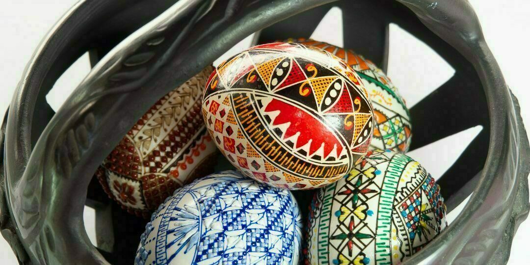 comprar Huevo de Pascua pintado a mano